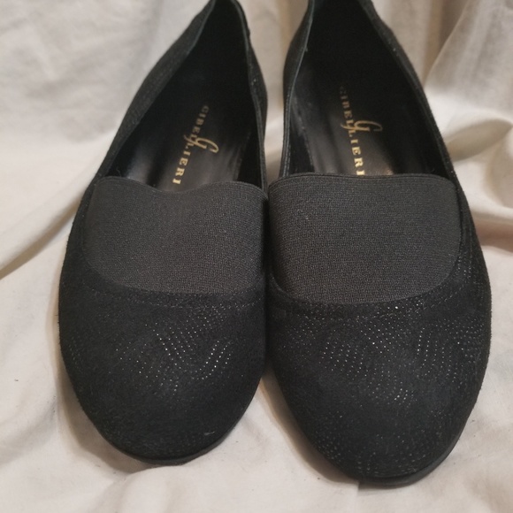 Gibellieri loafer hidden wedge sz 38-8 M black - Picture 3 of 8
